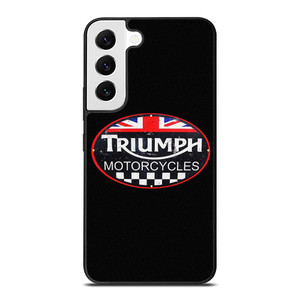 TRIUMPH MOTORCYCLES BADGE Samsung Galaxy S22 Case Cover TRIUMPH MOTORCYCLES BADGE Samsung Galaxy S22 Case Cover
