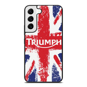 TRIUMPH MOTORCYCLES UNION JACK Samsung Galaxy S22 Case Cover TRIUMPH MOTORCYCLES UNION JACK Samsung Galaxy S22 Case Cover