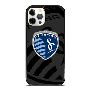 SPORTING KANSAS CITY MLS BLACK iPhone 12 Pro Case Cover