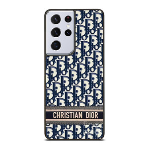 CHRISTIAN DIOR LOGO BLUE Samsung Galaxy S21 Ultra Case Cover