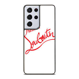 CHRISTIAN LOUBOUTIN WHITE Samsung Galaxy S21 Ultra Case Cover