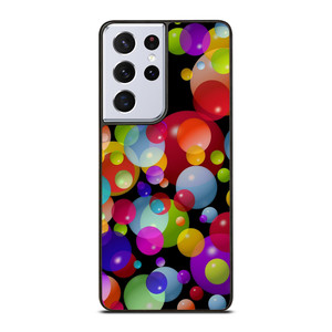 COLURFUL BUBBLES PATTERN Samsung Galaxy S21 Ultra Case Cover