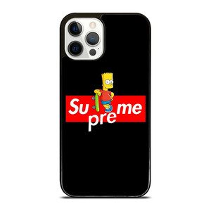 SUPREME BART SIMPSONS SKATEABOARD iPhone 12 Pro Case Cover