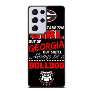 GEAORGIA BULLDOGS FOOTBALL GIRL Samsung Galaxy S21 Ultra Case Cover