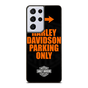 HARLEY DAVIDSON PARKING ONLY Samsung Galaxy S21 Ultra Case Cover