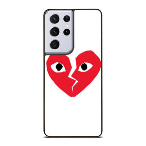 HEART BREAK COMME DES GARCONS Samsung Galaxy S21 Ultra Case Cover