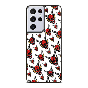 HELLFIRE CLUB STRANGER THINGS PATTERN Samsung Galaxy S21 Ultra Case Cover