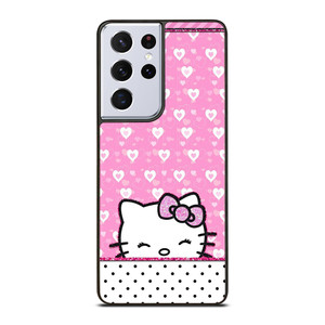 LOVELY HELLO KITTY Samsung Galaxy S21 Ultra Case Cover