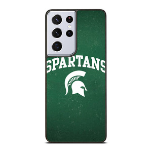 MICHIGAN STATE SPARTANS LOGO Samsung Galaxy S21 Ultra Case Cover MICHIGAN STATE SPARTANS LOGO Samsung Galaxy S21 Ultra Case Cover