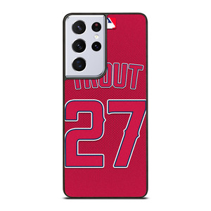 MIKE TROUT LOS ANGELES ANGELS MLB Samsung Galaxy S21 Ultra Case Cover