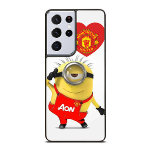 MINIONS LOVE MANCHESTER UNITED Samsung Galaxy S21 Ultra Case Cover MINIONS LOVE MANCHESTER UNITED Samsung Galaxy S21 Ultra Case Cover