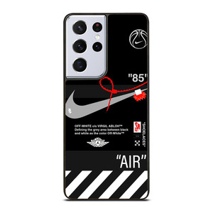 NIKE AIR JORDAN OFF WHITE STRIPES Samsung Galaxy S21 Ultra Case Cover NIKE AIR JORDAN OFF WHITE STRIPES Samsung Galaxy S21 Ultra Case Cover
