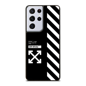 OFF WHITE USA STRIPE Samsung Galaxy S21 Ultra Case Cover