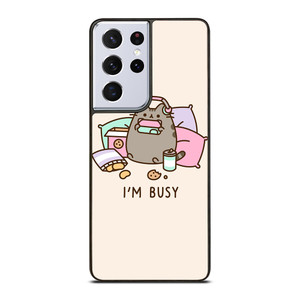 PUSHEEN BUSY CAT Samsung Galaxy S21 Ultra Case Cover