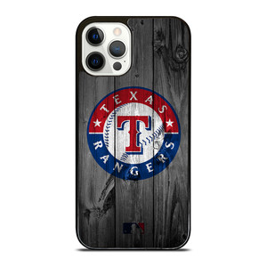 TEXAS RANGERS BASEBALL MLB WOOD LOGO iPhone 12 Pro Case Cover