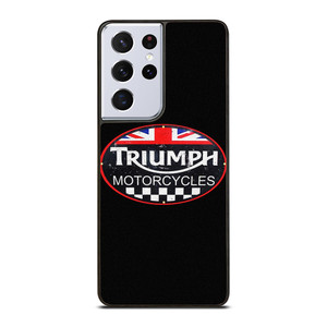 TRIUMPH MOTORCYCLES BADGE Samsung Galaxy S21 Ultra Case Cover TRIUMPH MOTORCYCLES BADGE Samsung Galaxy S21 Ultra Case Cover