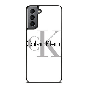 CALVIN KLEIN WHITE LOGO Samsung Galaxy S21 Plus Case Cover CALVIN KLEIN WHITE LOGO Samsung Galaxy S21 Plus Case Cover