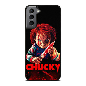 CHUCKY CHILD'S PLAY BLOODY Samsung Galaxy S21 Plus Case Cover