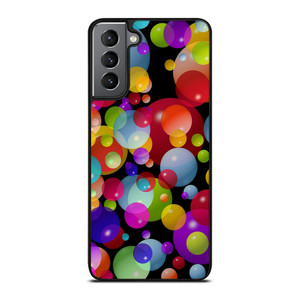 COLURFUL BUBBLES PATTERN Samsung Galaxy S21 Plus Case Cover