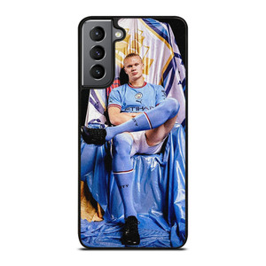 ERLING HAALAND MANCHESTER CITY Samsung Galaxy S21 Plus Case Cover ERLING HAALAND MANCHESTER CITY Samsung Galaxy S21 Plus Case Cover