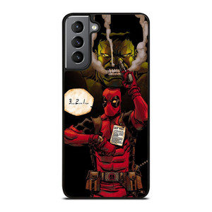HULK VS DEADPOOL Samsung Galaxy S21 Plus Case Cover HULK VS DEADPOOL Samsung Galaxy S21 Plus Case Cover