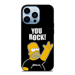METALLICA ROCK HOMER SIMPSONS iPhone 13 Pro Max Case Cover METALLICA ROCK HOMER SIMPSONS iPhone 13 Pro Max Case Cover