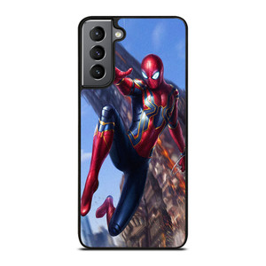 IRON SPIDER SUPERHERO Samsung Galaxy S21 Plus Case Cover