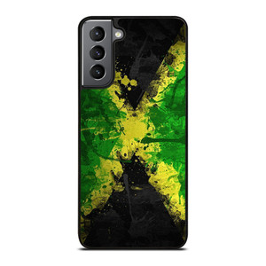 JAMAICAN FLAG SPLASH Samsung Galaxy S21 Plus Case Cover JAMAICAN FLAG SPLASH Samsung Galaxy S21 Plus Case Cover