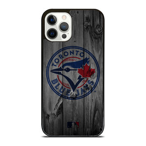 TORONTO BLUE JAYS BASEBALL MLB WOOD LOGO iPhone 12 Pro Case Cover