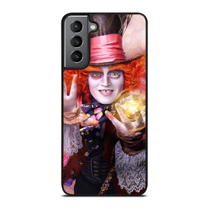 MAD HATTER ALICE IN WONDERLAND MOVIES 2 Samsung Galaxy S21 Plus Case Cover