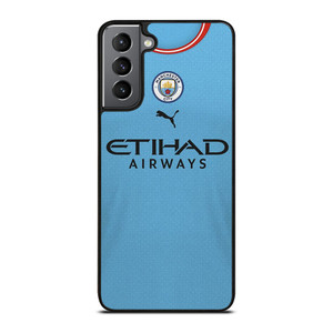 MANCHESTER CITY 2022-23 JERSEY Samsung Galaxy S21 Plus Case Cover