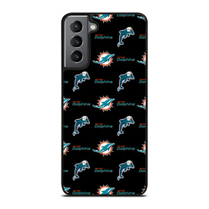 MIAMI DOLPHINS FOOTBALL PATTERN Samsung Galaxy S21 Plus Case Cover