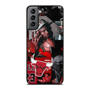 MICHAEL JORDAN CHICAGO BULLS COLLAGE Samsung Galaxy S21 Plus Case Cover MICHAEL JORDAN CHICAGO BULLS COLLAGE Samsung Galaxy S21 Plus Case Cover
