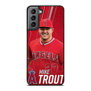 MIKE TROUT LOS ANGELES ANGELS BASEBALL 2 Samsung Galaxy S21 Plus Case Cover