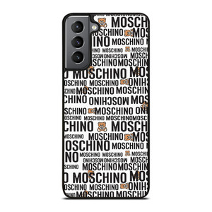 MOSCHINO ABSTRACT LOGO Samsung Galaxy S21 Plus Case Cover