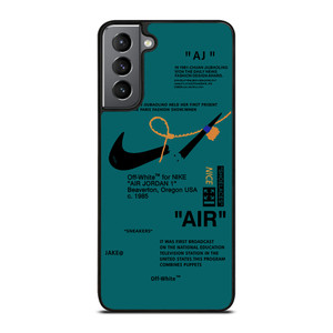 NIKE AIR OFF WHITE TOSCA Samsung Galaxy S21 Plus Case Cover