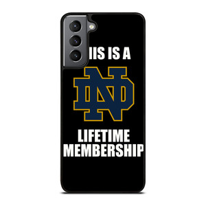 NOTRE DAME FIGHTING IRISH MEMBERSHIP Samsung Galaxy S21 Plus Case Cover