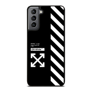 OFF WHITE USA STRIPE Samsung Galaxy S21 Plus Case Cover