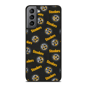 PITTSBURGH STEELERS FOOTBALL PATTERN Samsung Galaxy S21 Plus Case Cover
