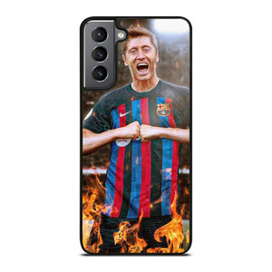 ROBERT LEWANDOWSKI FC BARCELONA Samsung Galaxy S21 Plus Case Cover