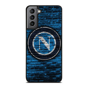SSC NAPOLI TEXTURED LOGO Samsung Galaxy S21 Plus Case Cover