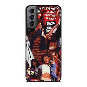SZA SINGER COLLAGE Samsung Galaxy S21 Plus Case Cover SZA SINGER COLLAGE Samsung Galaxy S21 Plus Case Cover