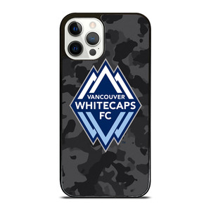 VANCOUVER WHITECAPS FC BLACK CAMO iPhone 12 Pro Case Cover