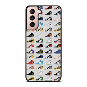 AIR JORDAN SHOES COLLAGE Samsung Galaxy S21 Case Cover AIR JORDAN SHOES COLLAGE Samsung Galaxy S21 Case Cover