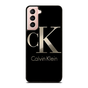 CALVIN KLEIN METAL LOGO Samsung Galaxy S21 Case Cover
