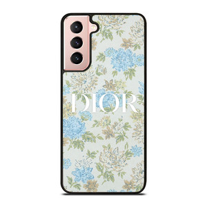 CHRISTIAN DIOR LOGO FLORAL Samsung Galaxy S21 Case Cover