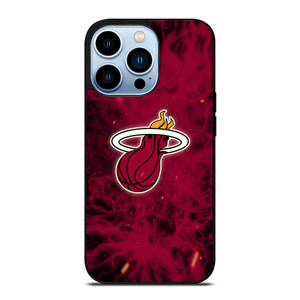 MIAMI HEAT BASKETBALL NBA FIRES iPhone 13 Pro Max Case Cover