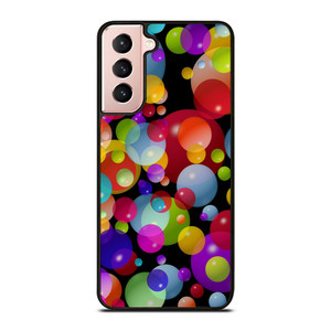 COLURFUL BUBBLES PATTERN Samsung Galaxy S21 Case Cover