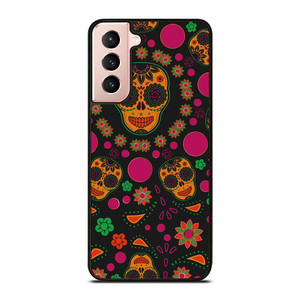 DIA DE LOS MUERTOS PATTERN Samsung Galaxy S21 Case Cover