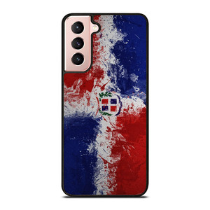 DOMINICAN REPUBLIC FLAG ART Samsung Galaxy S21 Case Cover